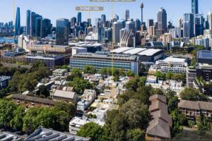 Γενική άποψη της πόλης Σίδνεϊ ή θέα της πόλης από  αυτή η παραθεριστική κατοικία