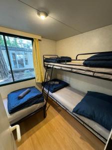 Postel nebo postele na pokoji v ubytování Sona Mobilhome