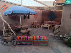 Ein Patio oder anderer Außenbereich in der Unterkunft Misky Wasi