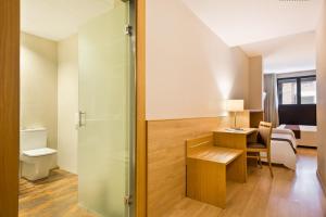 Kúpeľňa v ubytovaní Hotel Acta Azul Barcelona