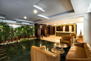 Istumisnurk majutusasutuses Country Inn Ayodhya - opposite airport