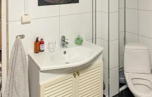 Gorgeous Home In Västervik With Wifi的一间浴室