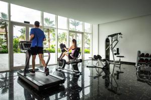 The fitness centre and/or fitness facilities at Muong Thanh Holiday Muine Hotel