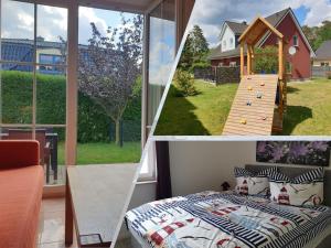 Κήπος έξω από το Karlshagen, Ferienwohnungen Rotkehlchen