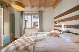 Letto o letti in una camera di SoHome Le Chable