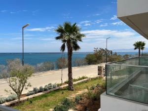 a view of the ocean from a house at Marchica nador in Nador