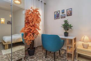 Standalone 1-BR Apt with Terrace in Ashrafieh的休息区