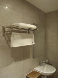 Koupelna v ubytování 9 Square Hotel - Subang