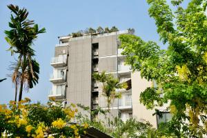 Το κτήριο όπου στεγάζεται  το διαμέρισμα