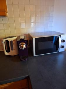 A kitchen or kitchenette at Haus Rieder