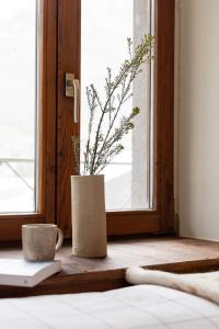 Letto o letti in una camera di SoHome Le Chable