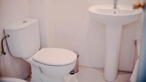 Koupelna v ubytování Barraca Suites