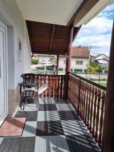 Balkón alebo terasa v ubytovaní Holiday Home