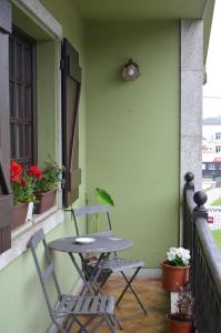 Casa Aurora的阳台或露台