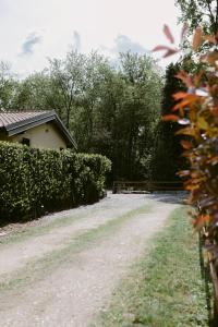 A garden outside LA CASETTA Malpensa Guesthouse
