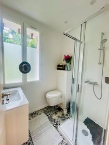 Ванна кімната в Krystel Avel à La baule