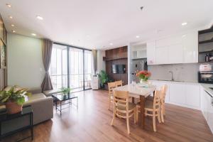 Dapur atau dapur kecil di Dalat Center Residence +180 gambar