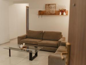 Posezení v ubytování Halcyon Central Apartment