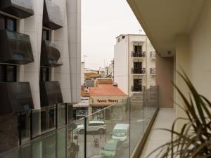 Balkón nebo terasa v ubytování Halcyon Central Apartment