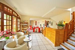 Zona d'estar a Hostellerie du Causse
