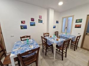 Posezení v ubytování B&B La Carminella