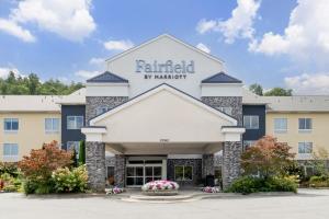 uma representação da frente de um edifício em Fairfield Inn & Suites - Boone em Boone