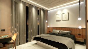Krevet ili kreveti u jedinici u objektu Hotel Shakuntla Grand