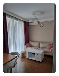Гостиная зона в Flat in the centre of Batumi