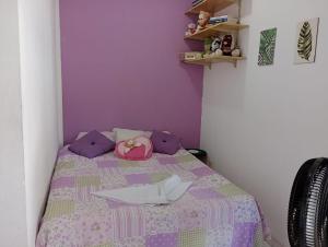 Postel nebo postele na pokoji v ubytování Cantinho do Pará 1