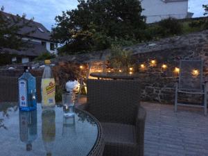 Nápoje v ubytování Guild Hall, sleeps 8 with parking in New Quay
