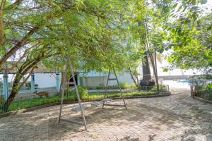 Zahrada ubytování Hotel Azur Conakry