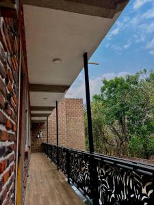 Een balkon of terras bij Matamoros 11