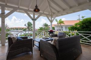 Χώρος καθιστικού στο Masbango Beach Resort