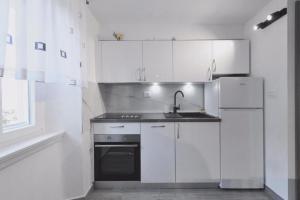 Η κουζίνα ή μικρή κουζίνα στο House Zlatni otok +6 φωτογραφίες