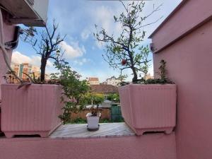 Balkón nebo terasa v ubytování GEX Guest House