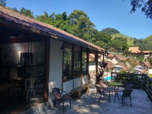 O edifício em que a pousada se localiza