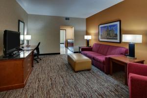 TV a/nebo společenská místnost v ubytování Drury Inn & Suites Findlay