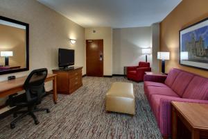 TV a/nebo společenská místnost v ubytování Drury Inn & Suites Findlay