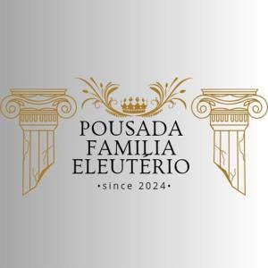 ein Logo für eine Elvira-Bischofskirche in der Unterkunft Pousada Família Eleutério in Penha