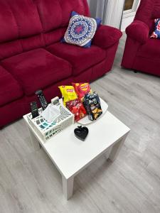 Posezení v ubytování Madinaty Relaxation