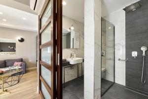 Koupelna v ubytování Nival Luxury Suites