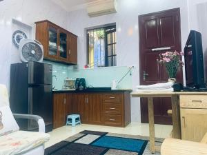 Kuchyň nebo kuchyňský kout v ubytování CharmCham house + 37 fotografií