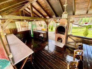 Posezení v ubytování Casa Bocskai-Vendégház