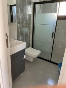 Koupelna v ubytování Villa Mola Çeşme