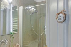 Koupelna v ubytování B&B Cristina e Stefano