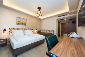 Katil atau katil-katil dalam bilik di Hotel Borkovac