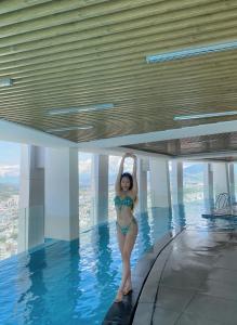 Panorama Nha Trang With free Gym and Pool 내부 또는 인근 수영장