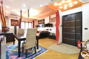 Χώρος καθιστικού στο Casa Etnica