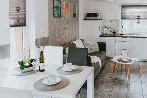 Kuchnia lub aneks kuchenny w obiekcie APARTAMENTY LAS Zator
