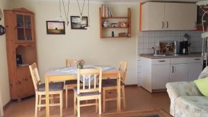 Kuchyň nebo kuchyňský kout v ubytování Hagebutte + 10 fotografií